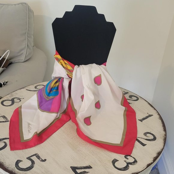 Laurel Burch Two Cats Scarf - Picture 2 of 4